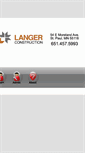 Mobile Screenshot of langerconstruction.ftpwebfusion.com